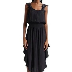 NWT Ramy Brook Black Maxi Clementine Dress (MSRP: $395) Sz‎ S